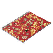 kerstpatroon, pijnsneeuw 3 notitieboek (Linkerzijde)