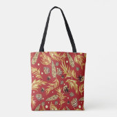 kerstpatroon, pijnsneeuw 3 tote bag (Achterkant)