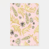 kerstpatroon, pijnsneeuw 4 post-it® notes (Voorkant)