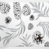 kerstpatroon, pijnsneeuw 7 drieluik wenskaart (Binnenkant midden)