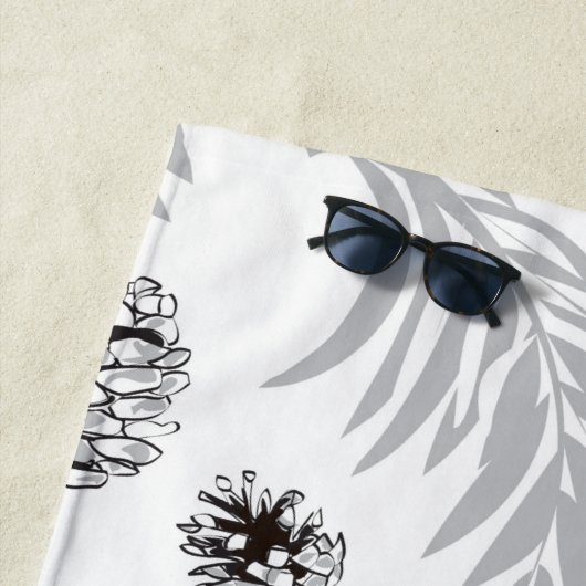 kerstpatroon, pijnsneeuw 7 strandlaken (In situ)