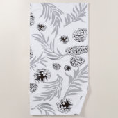 kerstpatroon, pijnsneeuw 7 strandlaken (Voorkant)