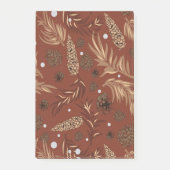 kerstpatroon, pijnsneeuw 8 post-it® notes (Voorkant)