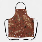 kerstpatroon, pijnsneeuw 8 schort (Voorkant)