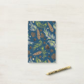 kerstpatroon, pijnsneeuw 9 post-it® notes (Op bureau)