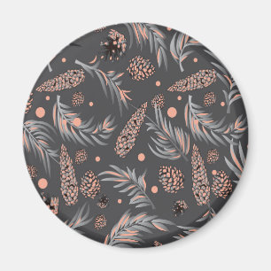 kerstpatroon, pijnsneeuw magneet