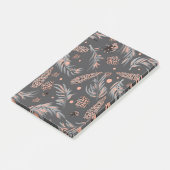 kerstpatroon, pijnsneeuw post-it® notes (Schuin)