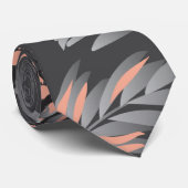 kerstpatroon, pijnsneeuw stropdas (Opgerold)