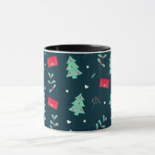 Kerstpatroon, populair ontwerp, mok (Midden)