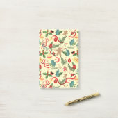 kerstpatroon post-it® notes (Op bureau)