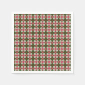 kerstpatroon servet (Voorkant)