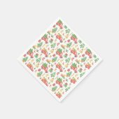  kerstpatroon servet (Hoek)