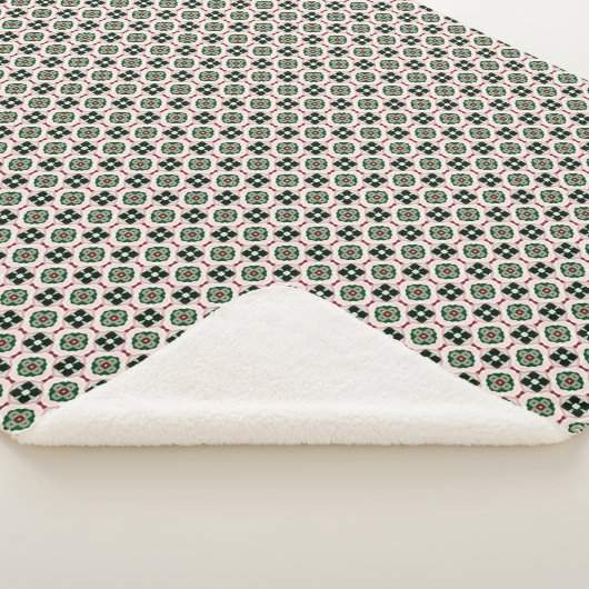 kerstpatroon sherpa deken (3/4)