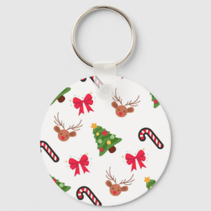 kerstpatroon sleutelhanger
