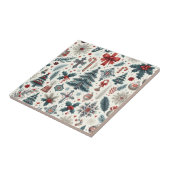 kerstpatroon tegeltje (Zijkant)