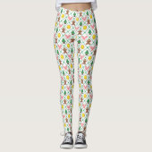kerstpatroon Tennis Leggings (Voorkant)