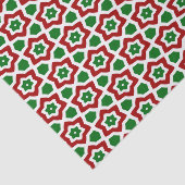 kerstpatroon tissuepapier (Detail)