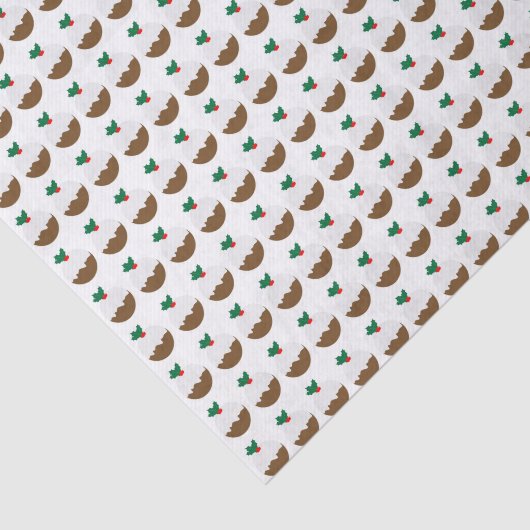 kerstpatroon tissuepapier (Detail)