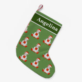 kerstpatroon van de lichtsima Ballerina Rhino Kleine Kerstsok (Voorkant (Hangend))