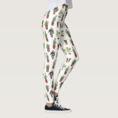 kerstpatroon voor kerstmis in Santa Planten Housep Leggings (Rechts)