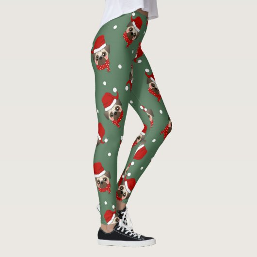 kerstpatroon voor kerstmis leggings (Rechts)