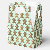 Kerstpatroon voor ontbijtkoek bedankdoosjes (Geopend)