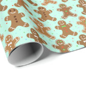 Kerstpatroon voor ontbijtkoek cadeaupapier (Rol Hoek)