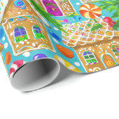 kerstpatroon voor ontbijtkoek cadeaupapier (Rol Hoek)