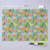 kerstpatroon voor ontbijtkoek tissuepapier (Craft)