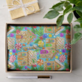 kerstpatroon voor ontbijtkoek tissuepapier (Geschenk)