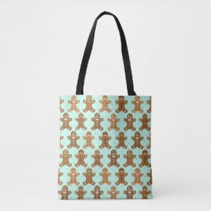 Kerstpatroon voor ontbijtkoek tote bag