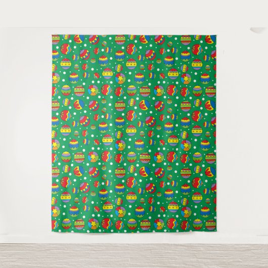 kerstpatroon wandkleed (Voorkant)