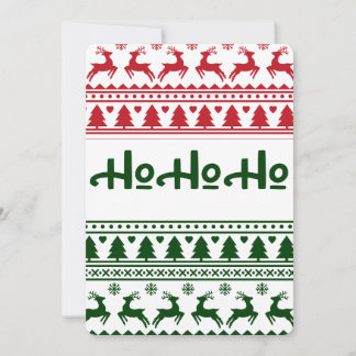 Kerstpatroon Wenskaart Bedankkaart