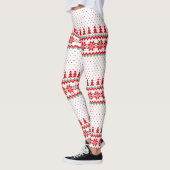 Kerstpatroon Xmas Leggings, Kerstoutfit Leggings (Links)