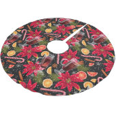  kerstpatroonborstel S Kerstboom Rok (Gekanteld)