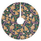  kerstpatroonborstel S Kerstboom Rok (Voorkant)