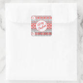 kerstpatrooncadeautjes Stickers (Tas)