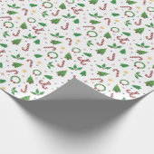 kerstpatroonpapier cadeaupapier (Hoek)
