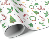 kerstpatroonpapier cadeaupapier (Rol Hoek)