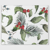 kerstpatroonpapier cadeaupapier (Vlak)