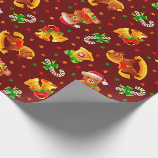 kerstpatroonpapier cadeaupapier (Hoek)