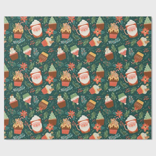  kerstpatroonpapier cadeaupapier (Vlak)