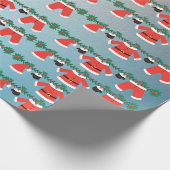 kerstpatroonpapier cadeaupapier (Hoek)