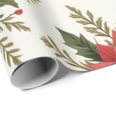 kerstpatroonpapier voor het ontwerpen van kerstpat cadeaupapier (Rol Hoek)