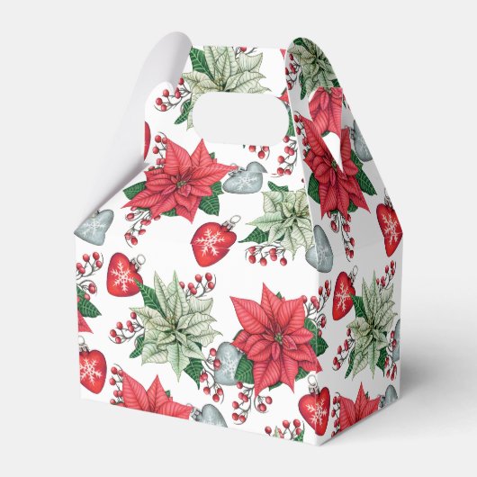 kerstpatroonpatroon bedankdoosjes (Achterkant)