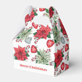 kerstpatroonpatroon bedankdoosjes