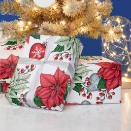 kerstpatroonpatroon cadeaupapier