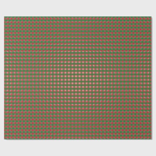 kerstpatroonpatroon cadeaupapier (Vlak)