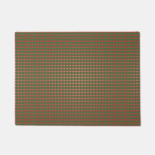 kerstpatroonpatroon deurmat (Voorkant)