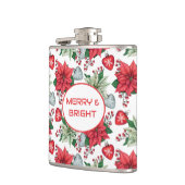 kerstpatroonpatroon heupfles (Links)